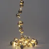 Image de Casaria Kerstverlichting 40 LED´s Incl. Kerstballen - Mat Champagne