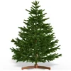 Image de Casaria Kunstkerstboom XL - 180x110cm Houten Staander   Groen