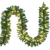 Image de Casaria Kerstguirlande - 2x5m 100 LEDs-Dennennaalden Groen   Warm wit