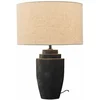 Image de LOBERON Tafellamp Daphielle zwart/beige