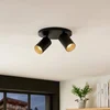 Image de Arcchio - buitenspot - 2lichts - aluminium - H: 12.2 cm - GU10 - zwart