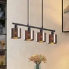 Image de Lindby - hanglamp - 4lichts - PVC, ijzer - H: 11 cm - E14 - donker brons, mat zwart