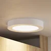 Image de PRIOS - LED plafondlamp - 1licht - Polycarbonaat, aluminium - H: 3.5 cm - wit - Inclusief lichtbron