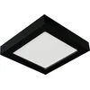 Image de PRIOS - LED plafondlamp - CCT - 1licht - Polycarbonaat, aluminium - H: 3.45 cm - zwart, wit - Inclusief lichtbron