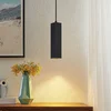 Image de PRIOS - hanglamp - 1licht - IJzer, aluminium - H: 25 cm - GU10 - zandzwart