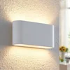 Image de Lindby - wandlamp - 2lichts - Gips - H: 12 cm - G9 - wit