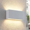 Image de Lindby - wandlamp - 2lichts - Gips - H: 12 cm - G9 - wit