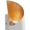 Image de Lindby - wandlamp - 1licht - IJzer - H: 35 cm - E14 - wit, goud