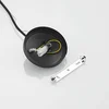 Image de Lucande - Hanglamp - 3lichts - stof, ijzer - H: 16 cm - E14 - zwart