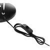 Image de Lindby - bureaulamp - 1licht - Staal - H: 37 cm - E14 - zwart mat