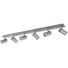Image de Lindby - buitenspot - 6lichts - Staal, aluminium - H: 16.5 cm - GU10 - nikkelsatijn