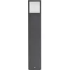Image de Lucande - Tuinpad verlichting - 1licht - Gegoten aluminium, polycarbonaat - H: 65 cm - E27 - donkergrijs
