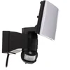 Image de PRIOS - Wandlampen buiten - 1licht - Aluminium, kunststof - H: 22.6 cm - zwart, wit - Inclusief lichtbron