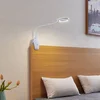 Image de PRIOS - Klemlamp- met dimmer - 1licht - ABS, polycarbonaat - H: 51 cm - wit - Inclusief lichtbron