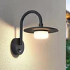 Image de Lucande - Wandlampen buiten - 1licht - Aluminium, kunststof - H: 30.9 cm - GX53 - antraciet