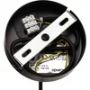 Image de Lucande - hanglamp - 1licht - Aluminium, ijzer - H: 34.5 cm - E27 - zwart