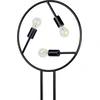 Image de Lucande - vloerlamp - 3lichts - IJzer - H: 139 cm - E27 - zwart