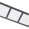 Image de Lindby - LED plafondlamp - RGB - met dimmer - CCT - 4lichts - kunststof, ijzer - H: 5.5 cm - wit, mat zwart - Inclusief lichtbronnen