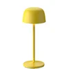 Image de Lindby - Terraslampen- met dimmer - 1licht - Aluminium spuitgietwerk, kunststof - H: 27.5 cm - geel - Inclusief lichtbron