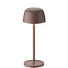 Image de Lindby - Terraslampen- met dimmer - 1licht - Aluminium spuitgietwerk, kunststof - H: 27.5 cm - roestbruin - Inclusief lichtbron