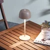 Image de Lindby - Terraslampen- met dimmer - 1licht - Aluminium spuitgietwerk, kunststof - H: 27.5 cm - zandkleurig - Inclusief lichtbron