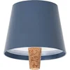 Image de Lindby - Terraslampen- met dimmer - 1licht - Aluminium, kunststof - H: 8.8 cm - rookgrijs - Inclusief lichtbron