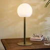 Image de Lindby - Sfeerverlichting buiten- met dimmer - 1licht - Plastic, metaal - H: 44 cm - wit, groen - Inclusief lichtbron