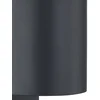 Image de Lindby - Wandlampen buiten - 1licht - Aluminium - H: 15 cm - GU10 - antraciet