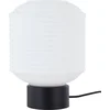 Image de Lindby - Tafellamp - 1licht - Glas, metaal - H: 25 cm - E27 - wit