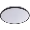 Image de Lindby - Slimme plafondlamp - RGB - met dimmer - 1licht - Plastic, metaal - H: 7 cm - wit, zwart - Inclusief lichtbron