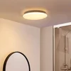 Image de Lindby - LED plafondlamp - 1licht - Kunststof, metaal - H: 6.5 cm - wit - Inclusief lichtbron