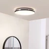 Image de Lindby - LED plafondlamp - 1licht - Metaal, kunststof - H: 7 cm - chroom, wit - Inclusief lichtbron