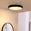 Image de Lindby - LED plafondlamp - 1licht - Metaal, kunststof - H: 7 cm - zwart, wit - Inclusief lichtbron