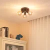 Image de Lindby - buitenspot - 3lichts - Ijzer, glas - H: 13 cm - E14 - zwart, rookgrijs