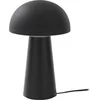 Image de Lindby - LED tafellamp- met dimmer - 1licht - Kunststof - H: 21.5 cm - zwart - Inclusief lichtbron