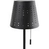 Image de Lindby - Solar buitenverlichting- met dimmer - 1licht - Ijzer, plastic - H: 94 cm - zwart - Inclusief lichtbron