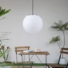 Image de Lindby - Hanglampen buiten - 1licht - Kunststof, metaal - H: 33.5 cm - E27 - wit, zwart