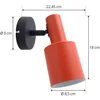 Image de Lindby - buitenspot - 1licht - IJzer - H: 18 cm - E27 - oranje, zwart