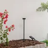 Image de Lindby - Sfeerverlichting buiten - 1licht - Aluminium, kunststof - H: 52.5 cm - zwart - Inclusief lichtbron