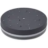 Image de Lindby - LED plafondlamp- met dimmer - 1licht - Kunststof - H: 9.5 cm - zand zwart, wit - Inclusief lichtbron
