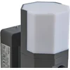 Image de Lindby - Wandlampen buiten - 2lichts - Aluminium, kunststof - H: 20 cm - antraciet, wit - Inclusief lichtbronnen