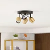 Image de Lindby - buitenspot - 3lichts - IJzer - H: 14.5 cm - GU10 - zwart, goud