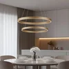 Image de Lucande - Slimme hanglamp- met dimmer - CCT - 1licht - Aluminium, silicone - goud - Inclusief lichtbron