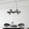 Image de Lucande - hanglamp - 11lichts - Glas, metaal - G9 - zwart, rookgrijs