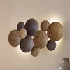 Image de Lindby - wandlamp - 2lichts - IJzer - H: 51 cm - E27 - goud, koper