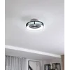 Image de Lindby - Plafondventilatoren met verlichting- met dimmer - CCT - 1licht - Kunststof - H: 20 cm - zwart, wit - Inclusief lichtbron