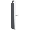 Image de Lucande - LED wandlamp buiten - 1licht - Aluminium, polycarbonaat - H: 100 cm - antraciet - Inclusief lichtbron