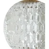 Image de Lucande - Hanglampen - 1licht - Acryl, metaal - antiek messing, transparant - Inclusief lichtbron