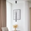 Image de Lucande - Hanglampen - 1licht - Glas, metaal - rookgrijs, zwart - Inclusief lichtbron