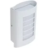 Image de Lindby - Wandlamp buiten - 1licht - Aluminium, polycarbonaat - H: 26.8 cm - wit - Inclusief lichtbron